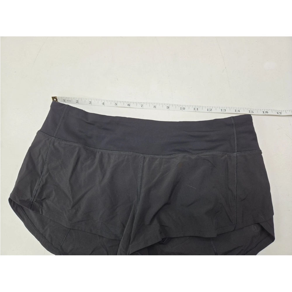 Lululemon Speed Up Short 2.5" Black Size 6 - Picture 8 of 9
